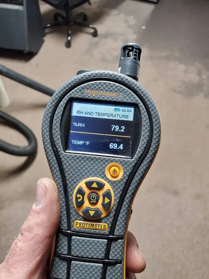 Moisture meter humidity assessment for Mold Remediation & Removal in White Lake